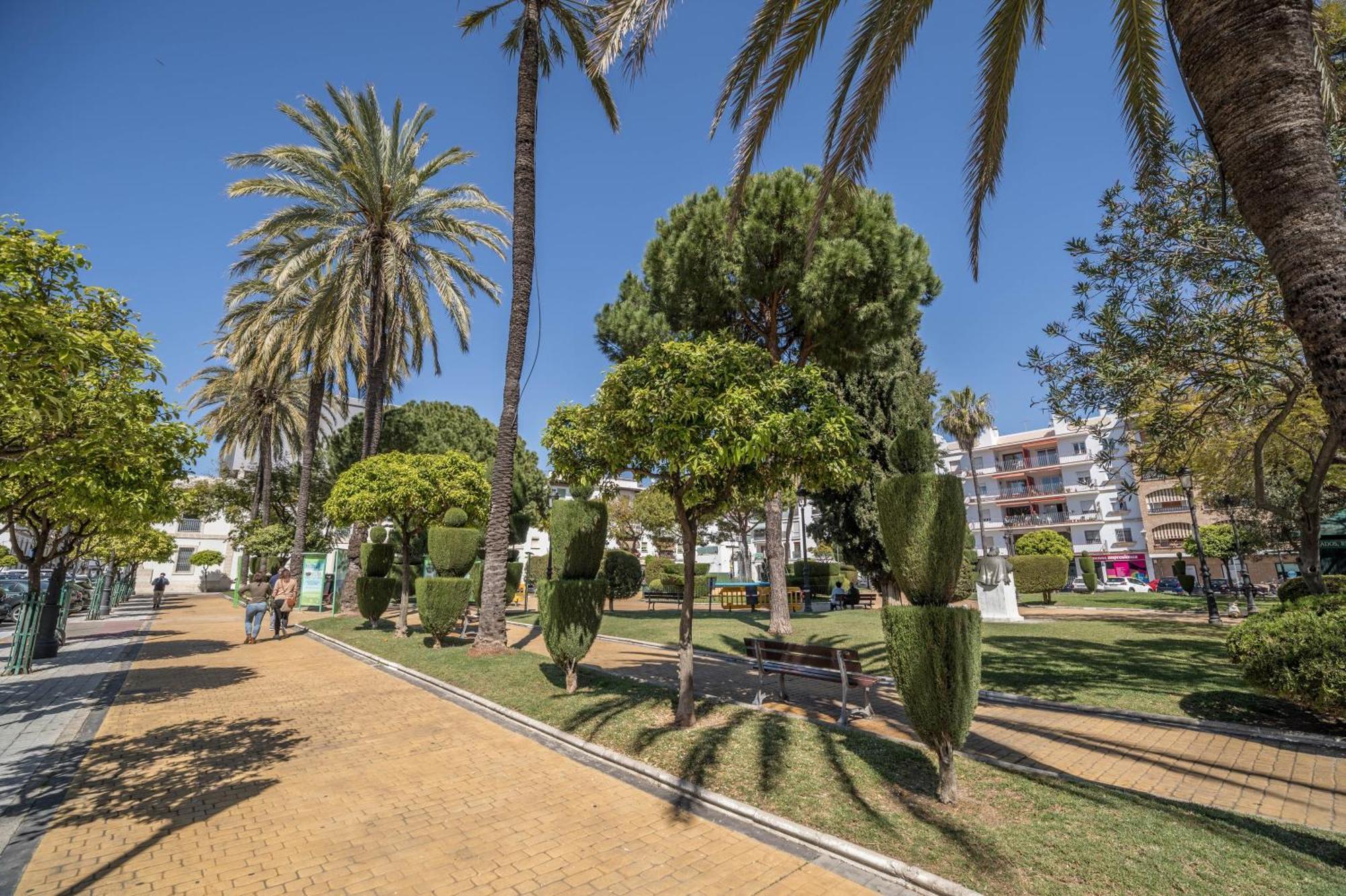 El Teatro Atico Con Terraza Appartement El Puerto de Santa María Buitenkant foto