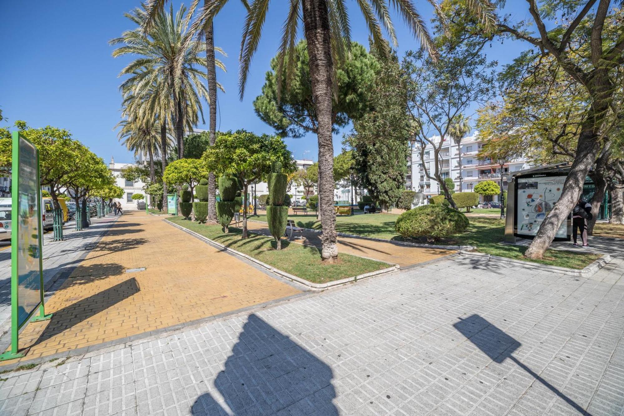 El Teatro Atico Con Terraza Appartement El Puerto de Santa María Buitenkant foto